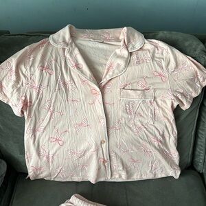 Aerie bow pajama set